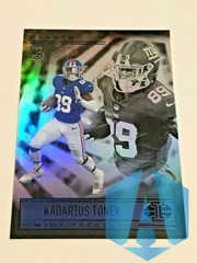 2021 Illusions Kadarius Toney Base Rookie Card #69 New York Giants Green Script